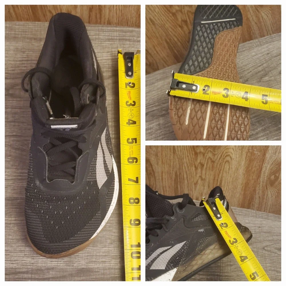 Reebok Nano X Sneaker‎ Shoes Women's Size 7 Black